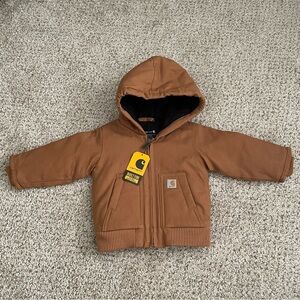 Carhartt Brown Hooded Jacket